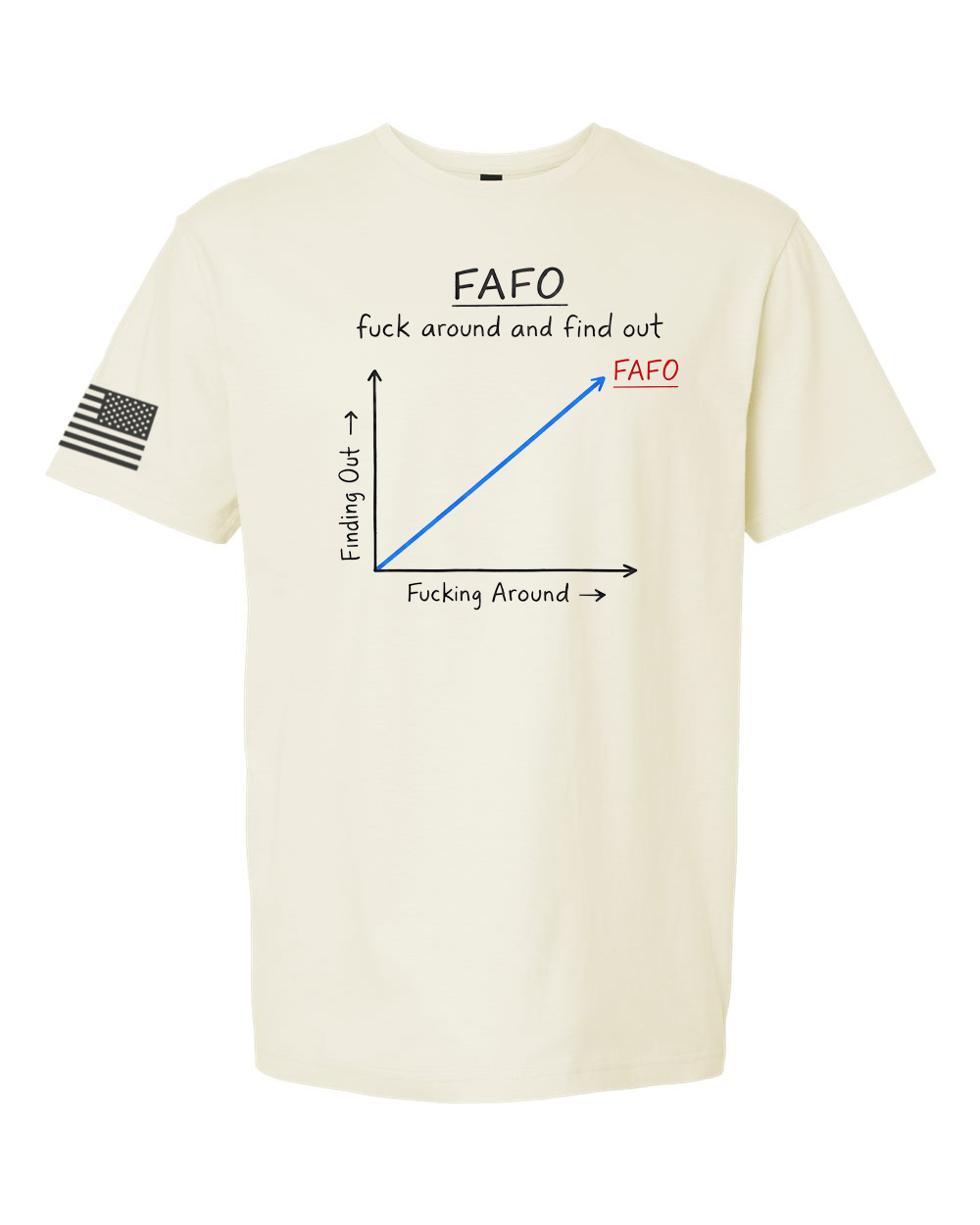 Off white FAFO graphic t-shirt